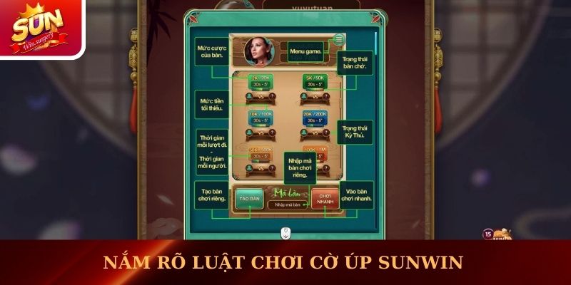 Nắm rõ luật để chơi cờ úp Sunwin giành thắng lớn